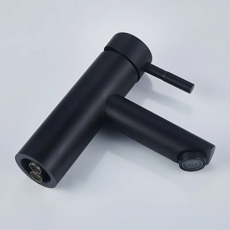 Simple Black Bathroom Faucet