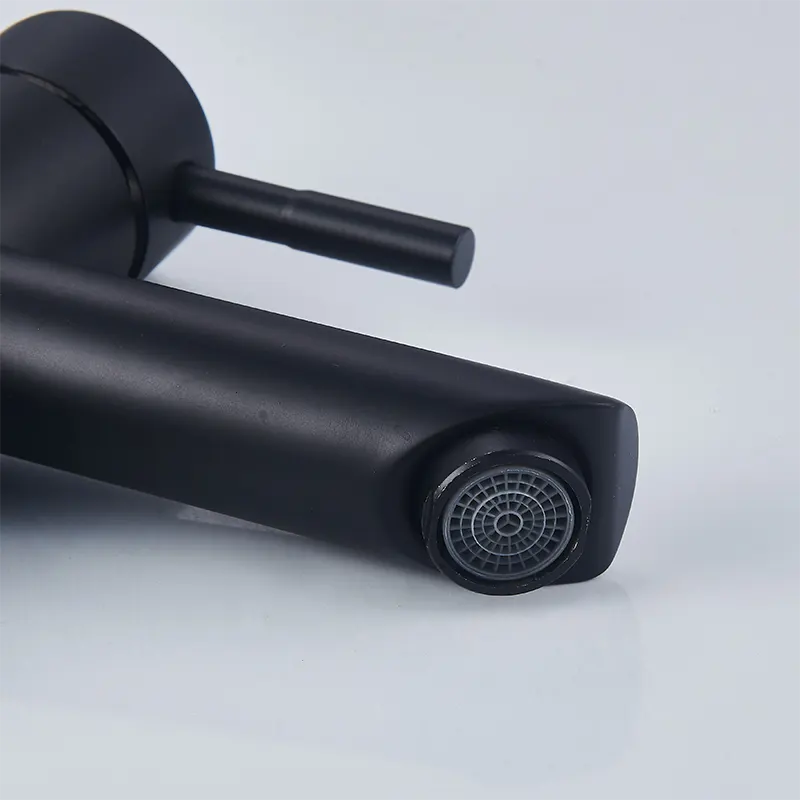 Simple Black Bathroom Faucet